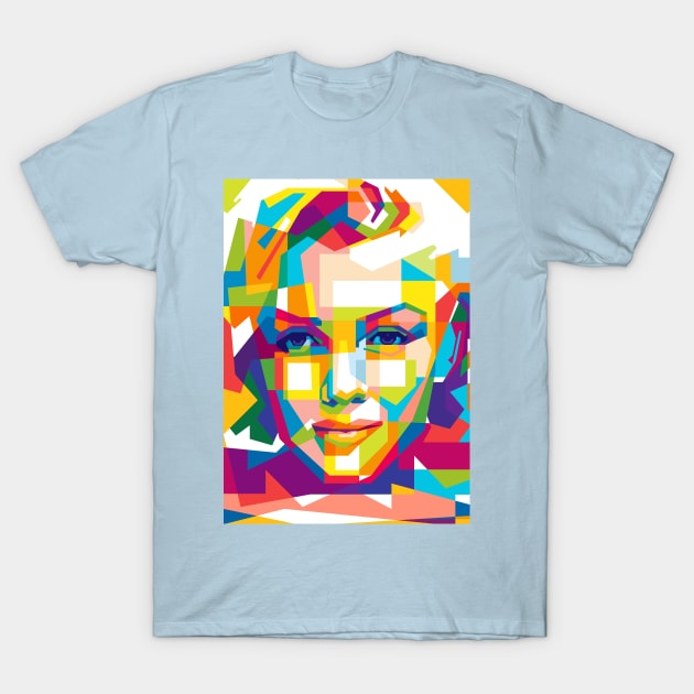 Marilyn Monroe T-Shirt by mrcatguys